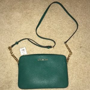 NWT Michael Kors Crossbody bag - Green